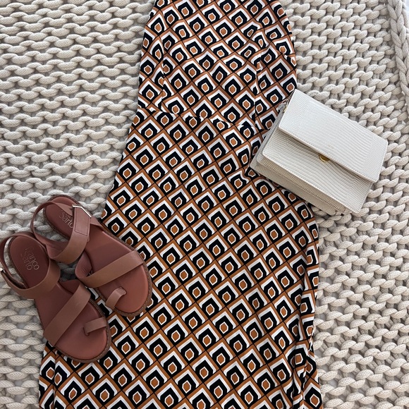 Spaghetti Strap Paisley Print Dress - Picture 2 of 4